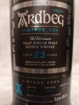 Ardbeg 2000 23 Jahre 46% Vintage Y2K