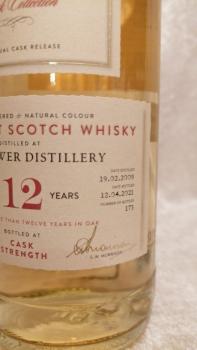A.D. Rattray Inchgower 12J 56.1% 2009