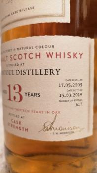 A.D. Rattray Tomintoul 13J 60% 2005