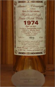 Alambic Classique - Rare + Old Invergordon 40J 57.8% 1974