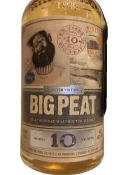 Douglas Laing´s Big Peat 10 Years of Big Peat 46%