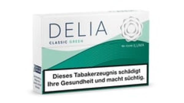 10 x IQOS ILUMA Delia Classic Green (Inhalt/Schachtel 20 Stück)