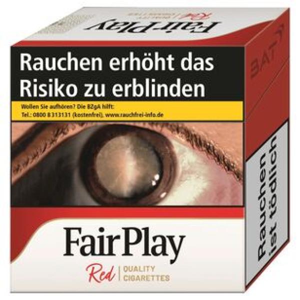 3 x Fair Play Red Hercules Zigaretten - Inhalt/Schachtel: 60 Stück