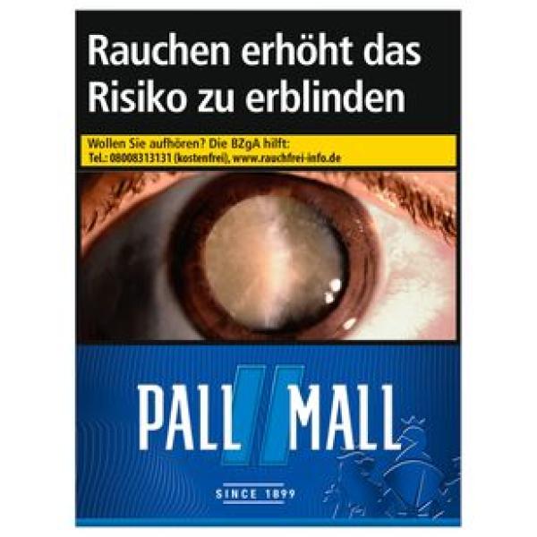 8 x Pall Mall Blue Giga Zigaretten - Inhalt/Schachtel: 26 Stück
