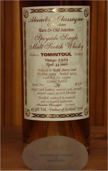 Alambic Classique - Rare + Old Tomintoul 44J 45.9%