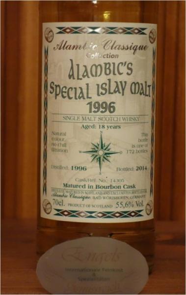Alambic Classique - Special Islay Malt 1996 18J 55.6%