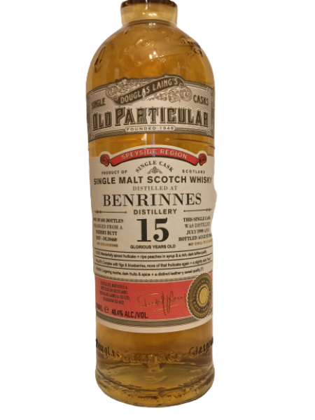 Douglas Laing´s Old Particular Benrinnes 1999 15 Jahre 48,4%