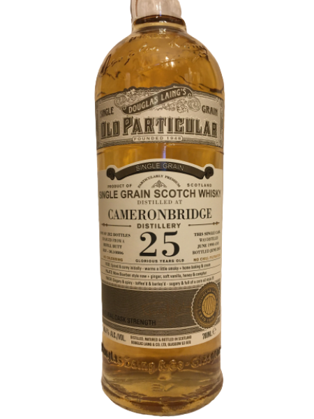 Douglas Laing´s Old Particular Cameronbridge 1990 25 Jahre 60,6%