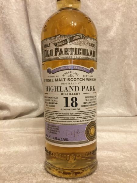 Douglas Laing´s Old Particular Highland Park 1996 18 Jahre 48,4%
