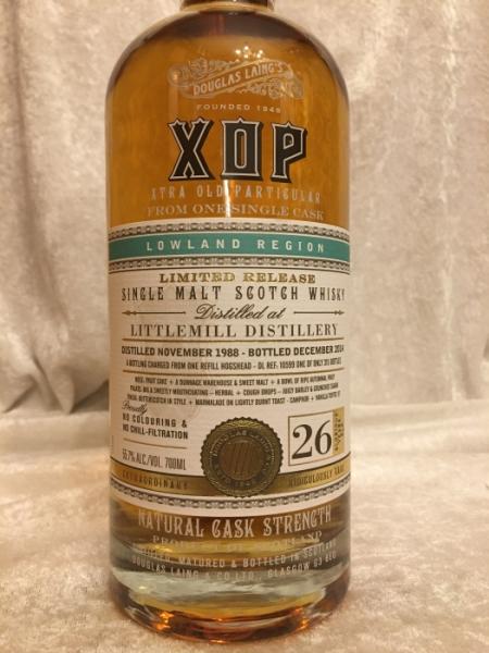 Douglas Laing´s XOP Littlemill 1988 26 Jahre 55,7%