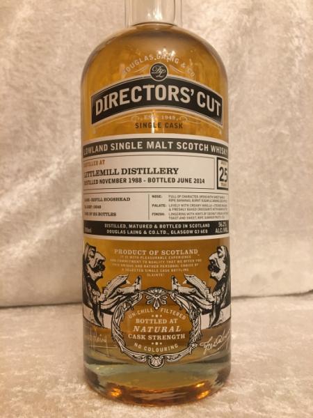 Douglas Laing´s Directors Cut Littlemill 1988 25 Jahre 56,2%