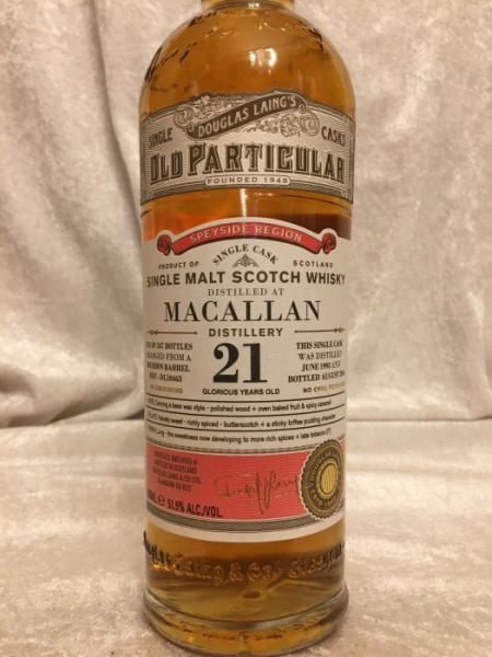 Douglas Laing´s Old Particular Macallan 1993 21 Jahre 51,5%
