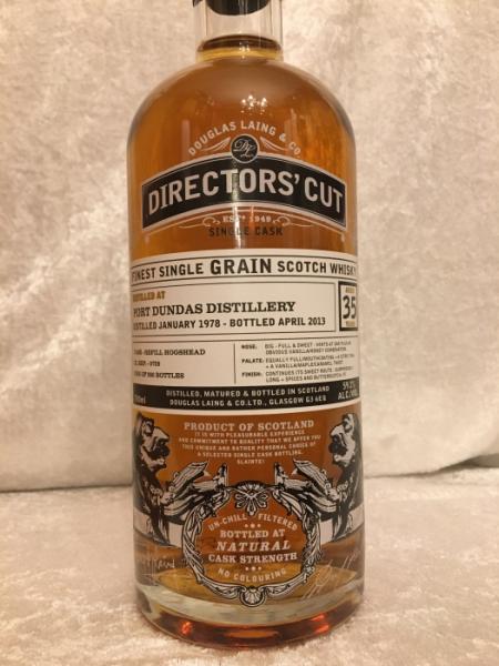 Douglas Laing´s Directors Cut Port Dundas 1978 35 Jahre 52,9%