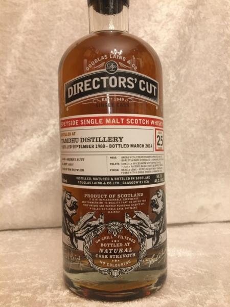Douglas Laing´s Directors Cut Tamdhu 1988 25 Jahre 50,1%
