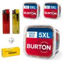 3 x Burton Tabak Rot á 400g + Hülsen nach Wahl