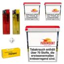 3 x Paramount Volumen Tabak Rot á 220g + Hülsen nach Wahl